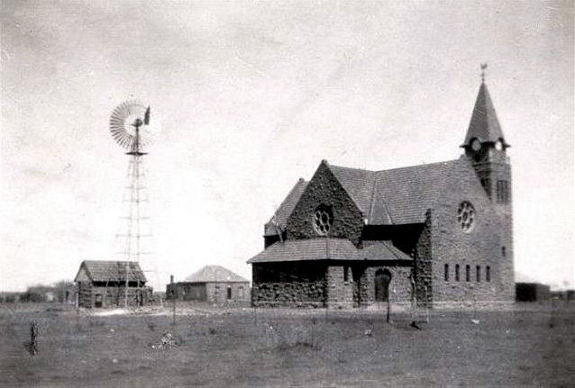 Hertzogville NG church 100 years ago